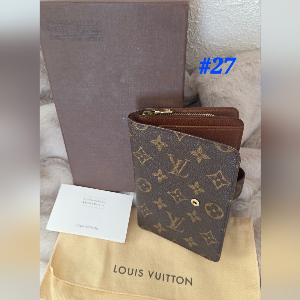 #27 LV Monogram Vintage Compact Wallet